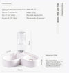 Automatic Water Fountain and Food Bowl for Pets (1pc)